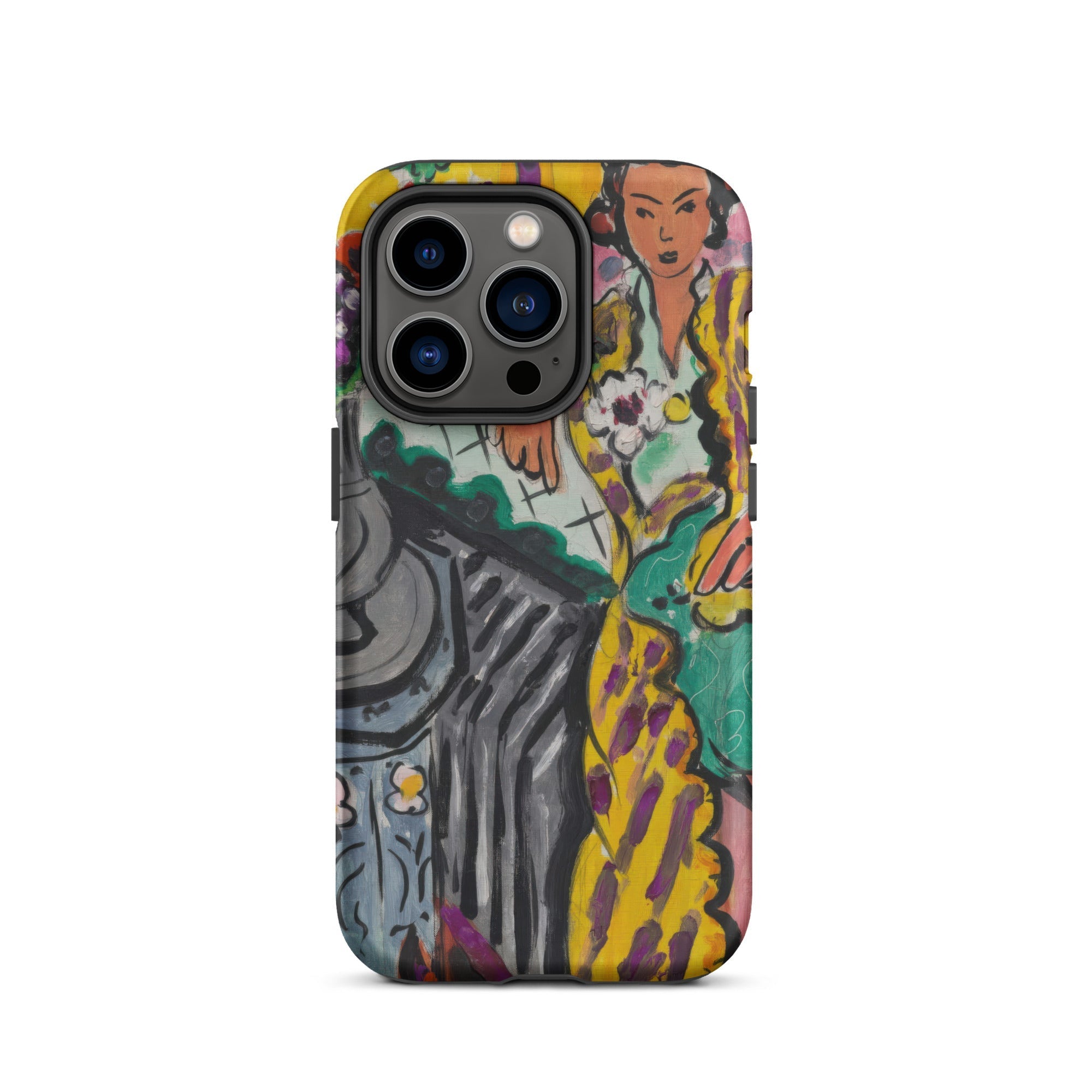 Yellow Odalisque - Henri Matisse Iphone Case, 14 Pro / Matte, Artistic Phone Case
