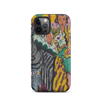 Yellow Odalisque - Henri Matisse Phone Case Iphone 12 Pro / Matte Artistic Phone Case Yellow Odalisque Iphone, Henri Matisse Iphone
