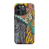 Yellow Odalisque - Henri Matisse Phone Case Iphone 15 Pro Max / Matte Artistic Phone Case Yellow Odalisque Iphone, Henri Matisse Iphone