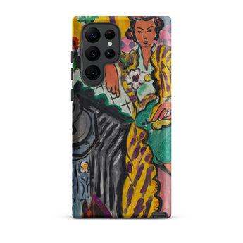 Yellow Odalisque - Henri Matisse Phone Case, Samsung Galaxy S22 Ultra / Matte, Mobile Cases, Toby Leon