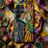 Yellow Odalisque - Henri Matisse Phone Case Vibrant Painterly Phone Case Stylized Woman Yellow Green Odalisque Iphone, Henri Matisse Iphone