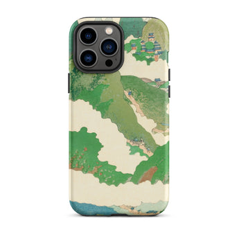 The Yellow River - Fukuda Bisen Iphone Case, 13 Pro Max / Matte, Artistic Phone Case