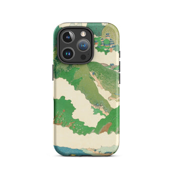 The Yellow River - Fukuda Bisen Iphone Case, 16 Pro / Matte, Artistic Phone Case