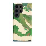 The Yellow River - Fukuda Bisen Samsung Case, Galaxy S24 Ultra / Matte, Smartphone Nature-themed Protective Case Landscape Green Hills