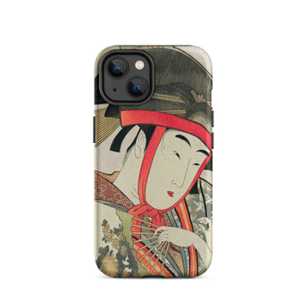Yoshiwara Suzume - Utamaro Ukiyo-e iPhone-Hülle, 14 / Matt, Handyhüllen, Toby Leon