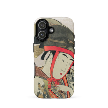 Yoshiwara Suzume - Utamaro Ukiyo-e iPhone-Hülle, 17 / Matt, Handyhüllen, Toby Leon