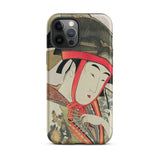 Yoshiwara Suzume - Utamaro Ukiyo-e Phone Case Iphone 12 Pro Max / Matte Phone Case Japanese Art Utamaro Kitagawa, Kitagawa’s Ukiyo-e