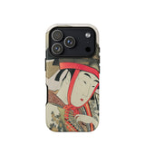 Yoshiwara Suzume - Utamaro Ukiyo-e Phone Case Iphone 17 Pro / Matte Iphone 12 Pro Max Case Japanese Geisha Design Utamaro Kitagawa,
