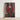 Framed Art Print Stylized Portrait Man Red Coat Young Hunter Hearing, Marsden Hartley’s, Gold-tan Antlers Cradled, Berlin Officer