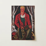 Young Hunter Hearing Call to Arms - Marsden Hartley Art Print / Canvas, Prints