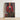 Framed Art Print Stylized Portrait Man Red Coat Young Hunter Hearing, Marsden Hartley’s, Gold-tan Antlers Cradled, Berlin Officer