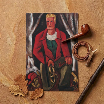 Young Hunter Hearing Call to Arms - Marsden Hartley Art Print / Canvas, Prints