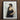 Black-framed Art Print Classical Oil Painting Man Dark John Singer Sargent, Introspective Gaze, Serene White Backdrop