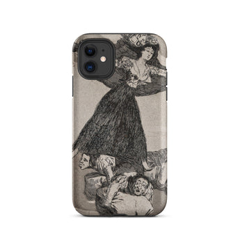 Una joven volando en el aire - Funda para iPhone de Francisco De Goya, 11 / Mate, Fundas para móviles, Toby Leon