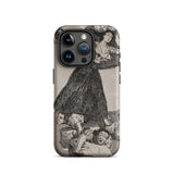 Una joven volando en el aire - Funda para iPhone de Francisco De Goya, 15 Pro / Mate, Fundas para móviles, Toby Leon