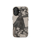 Una joven volando en el aire - Funda para iPhone de Francisco De Goya, 17 / Mate, Fundas para móviles, Toby Leon
