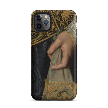 Jonge vrouw - Nicolaes Pickenoy iPhone-case, 11 Pro Max / Mat, Mobiele telefoonhoesjes, Toby Leon