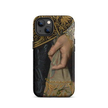 Jonge vrouw - Nicolaes Pickenoy iPhone-case, 13 / Mat, Mobiele telefoonhoesjes, Toby Leon