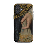 Jonge vrouw - Nicolaes Pickenoy iPhone-case, 16 Plus / Mat, Mobiele telefoonhoesjes, Toby Leon