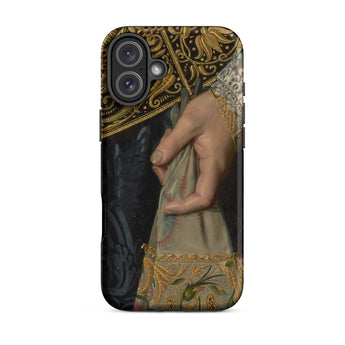 Jonge vrouw - Nicolaes Pickenoy iPhone-case, 16 Plus / Mat, Mobiele telefoonhoesjes, Toby Leon