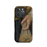 Jonge vrouw - Nicolaes Pickenoy iPhone-case, 16 Pro / Mat, Mobiele telefoonhoesjes, Toby Leon