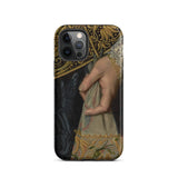 Young Woman - Nicolaes Pickenoy Phone Case Iphone 12 Pro / Matte Ornate Phone Case Nicolaes Pickenoy, Hand Grips Embroidered Gloves,