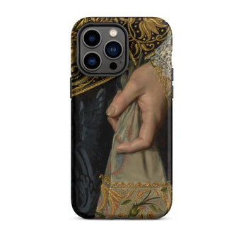 Young Woman - Nicolaes Pickenoy Phone Case Iphone 14 Pro Max / Matte Artistic Phone Case Nicolaes Pickenoy, Hand Grips Embroidered Gloves,
