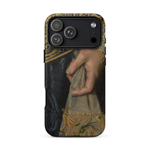 Young Woman - Nicolaes Pickenoy Phone Case, Nicolaes Pickenoy, Hand Grips Embroidered Gloves, Pickenoy Iphone Case