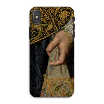 Young Woman - Nicolaes Pickenoy Phone Case Iphone Xs / Matte Ornate Phone Case Hand Fabric Nicolaes Pickenoy, Grips Embroidered Gloves,