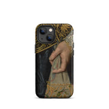 Young Woman - Nicolaes Pickenoy Phone Case Iphone 13 Mini / Matte Ornate Phone Case Nicolaes Pickenoy, Hand Grips Embroidered Gloves,