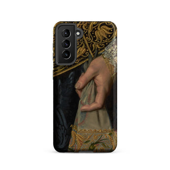 Young Woman - Nicolaes Pickenoy Phone Case Samsung Galaxy S21 / Matte Phone Case Detailed Painting Ornate Gold-embroidered Garment Hand