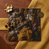 Zonked - Lowbrow Queer Black Punk Art Print / Canvas Square Album Cover Man Surrounded Stuffed Bears Warm Black Gay Punk, Afroamerican