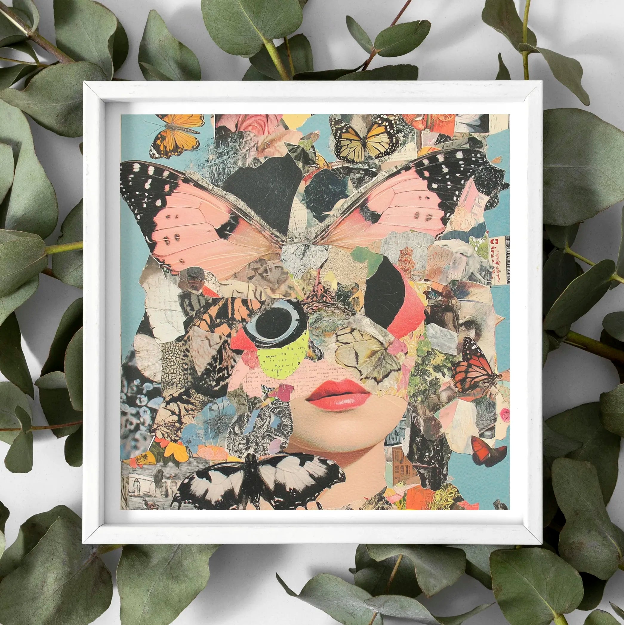 Evolution of Collage Techniques from Paper to Fabric