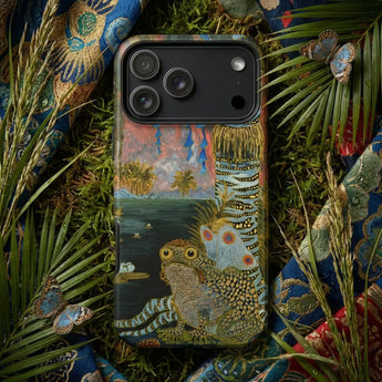 Animal Phone Cases featuring an artistic design of a swan on a stylish phone case.