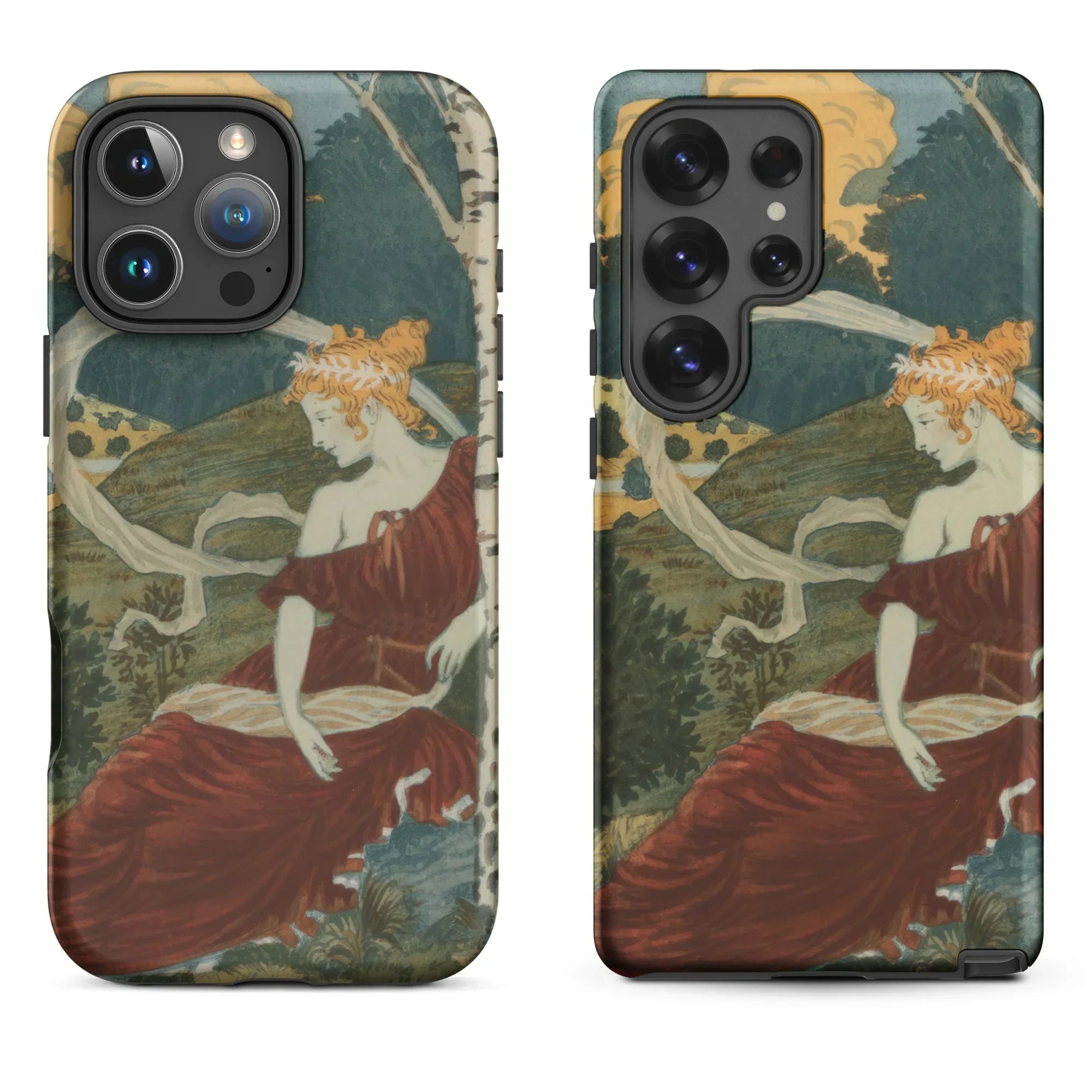 Gustav Klimt-themed phone case.