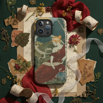 Gustav Klimt-themed phone case.