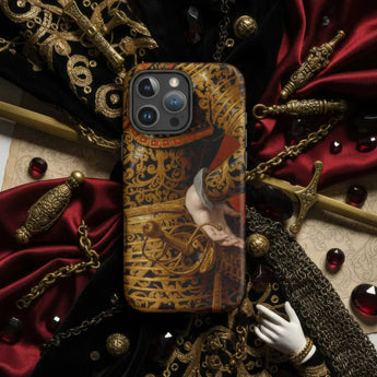 Baroque Phone Cases featuring ornate patterns and rich textures, showcasing elegance and decadence in phone design.
