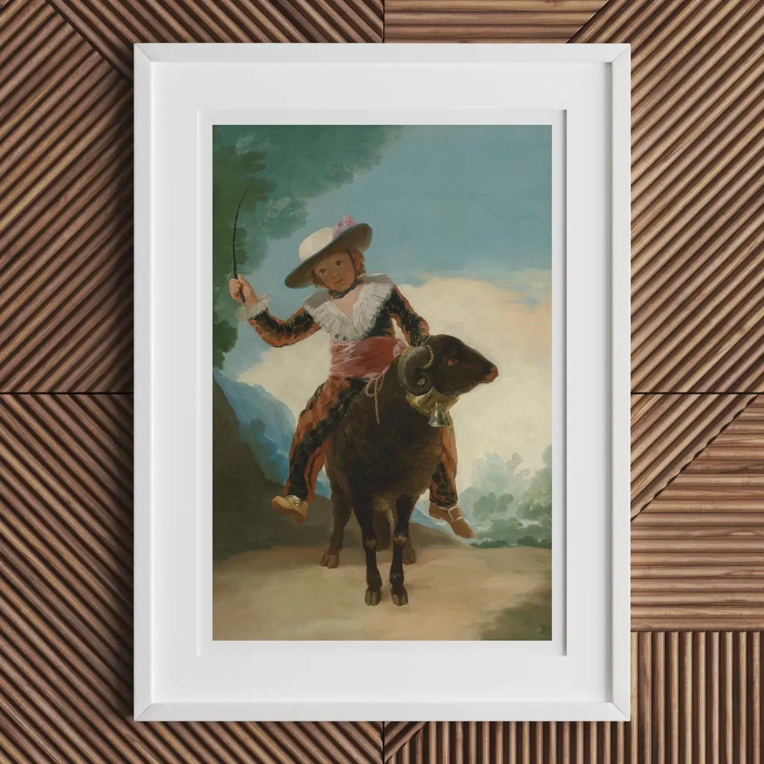 Boy On a Ram By Francisco José De Goya