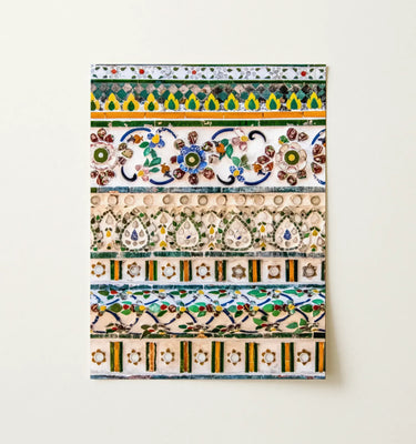 Colorful Wall Art featuring intricate patterns and vibrant colors in a stylish frame, enhancing any interior decor.