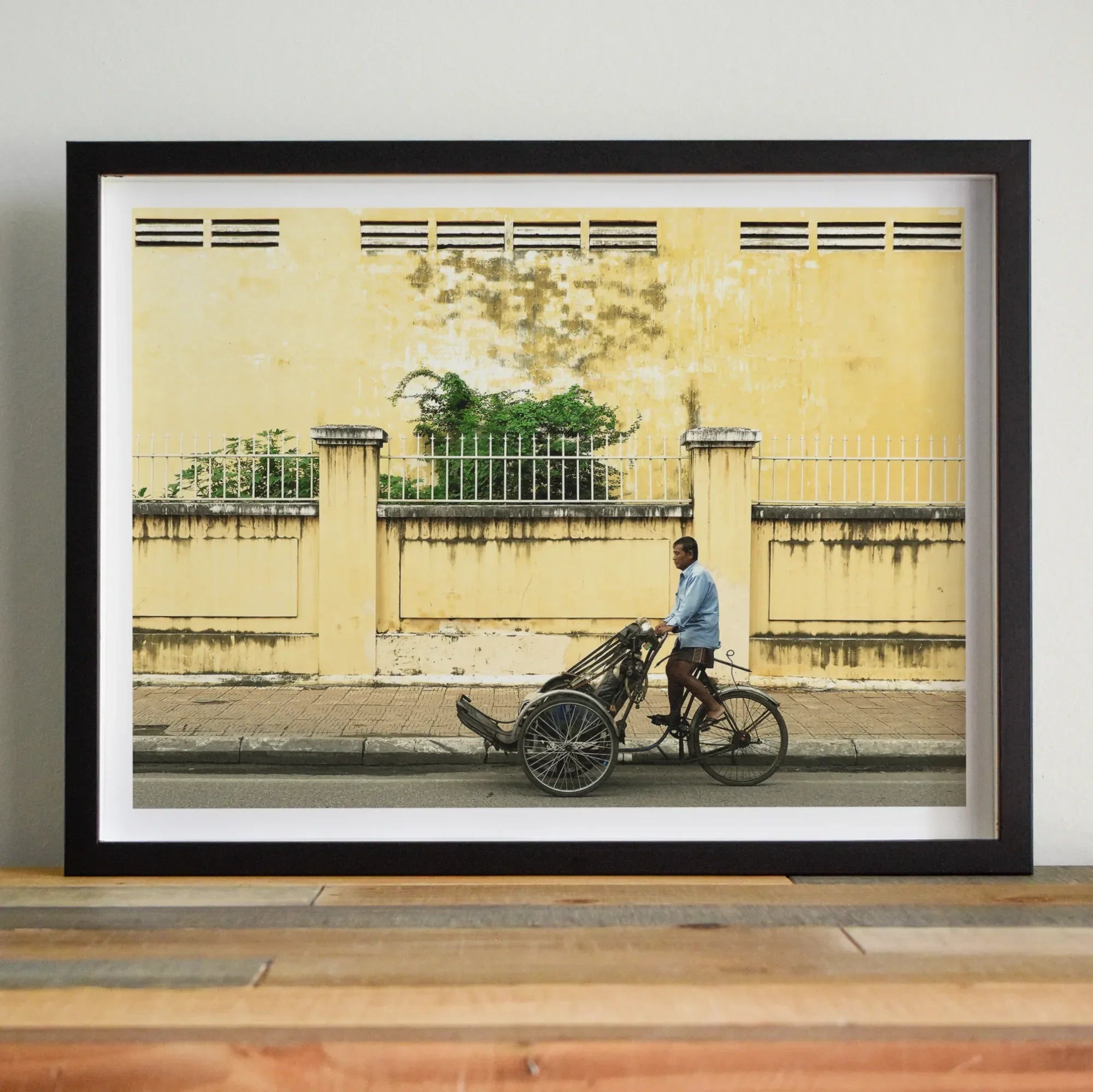 Easy Rider - Rickshaw Driver Cambodia Street Photography
