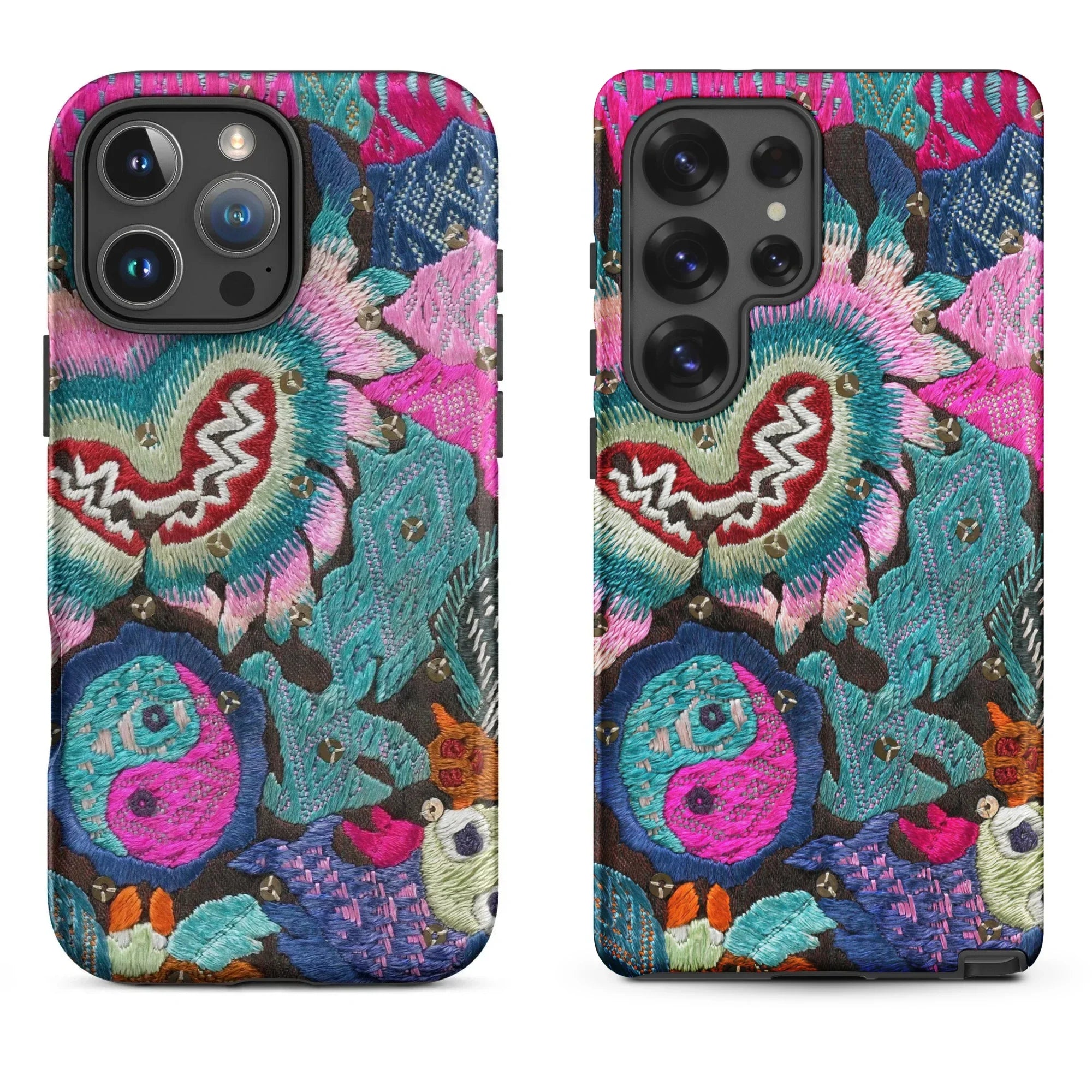 Fabric & Textile Art Phone Cases