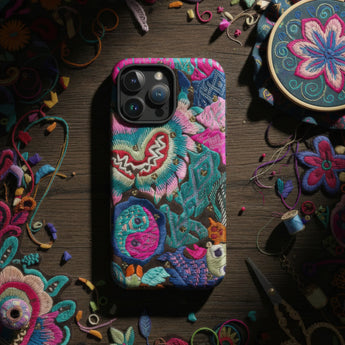 Fabric & Textile Art Phone Cases