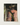 Framed painting of two shirtless men in warm tones depicting gay lovers in a queer romance art collection