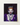 A striking piece of Vampire Wall Art featuring a regal vampire with dramatic makeup and accessories.