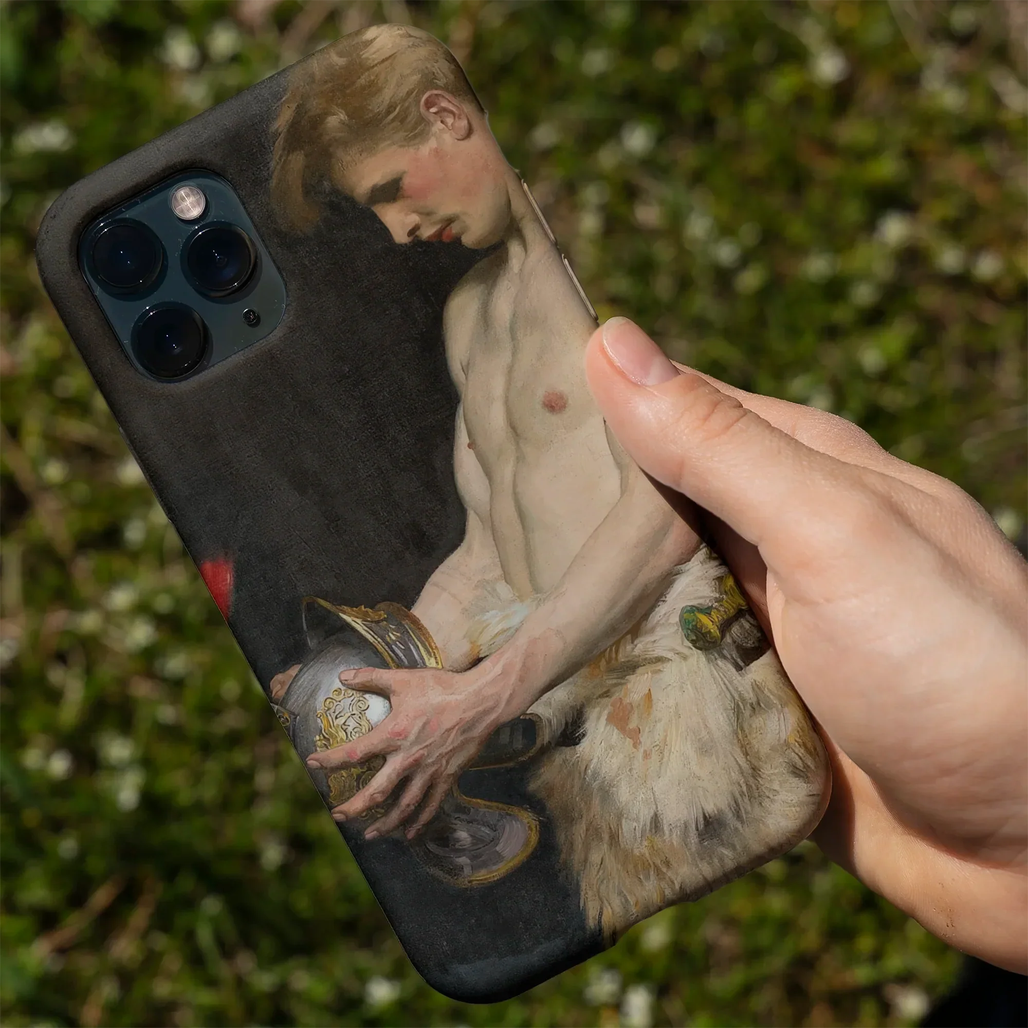 Artistic phone case.