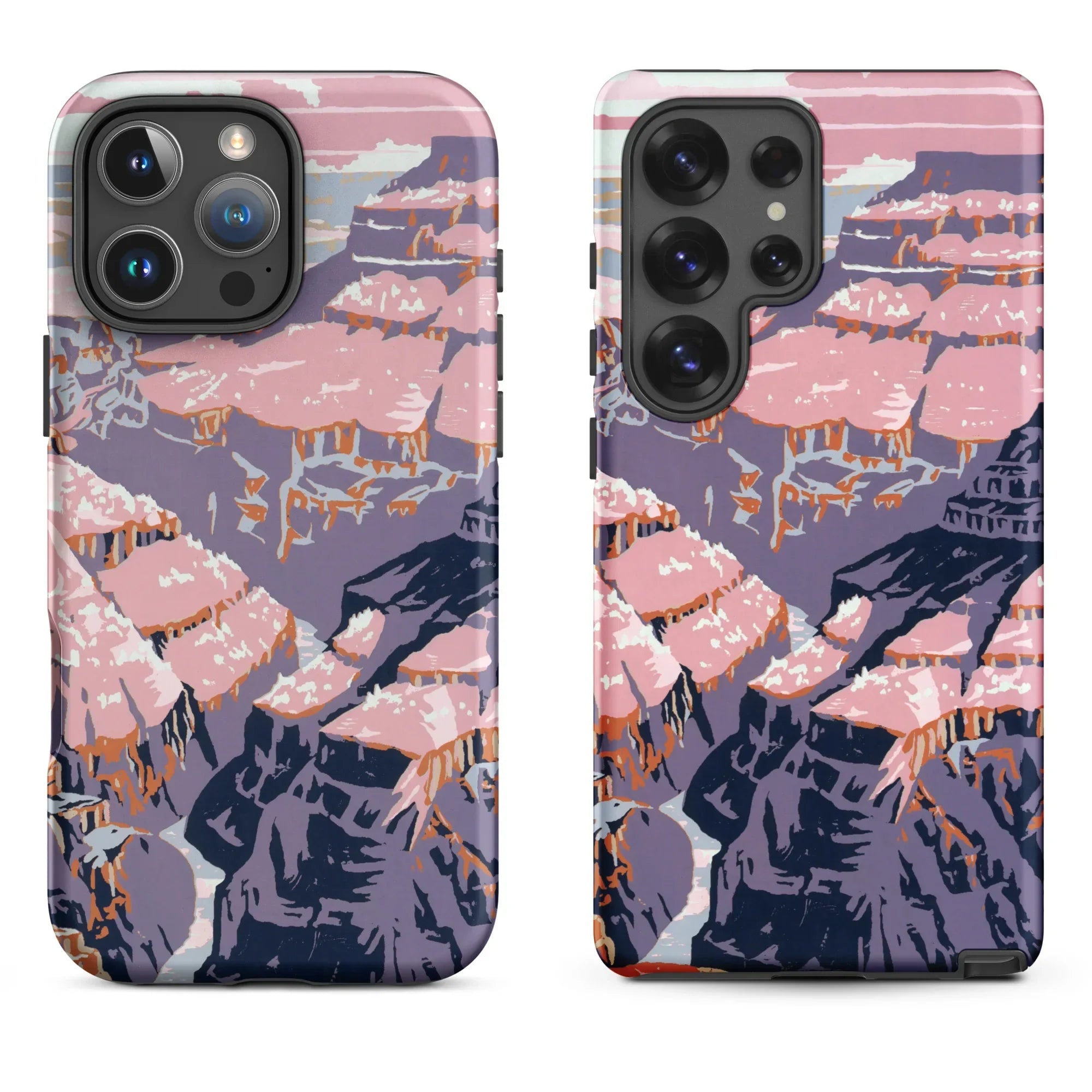 IPhone with an ornate case featuring ancient jewelry and coin designs in gold and turquoise colors.