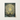 Black framed abstract art print with yellow spiral center from gustave dore collection