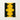 Large Wall Art: Yellow floral pattern artwork mounted on a black background.