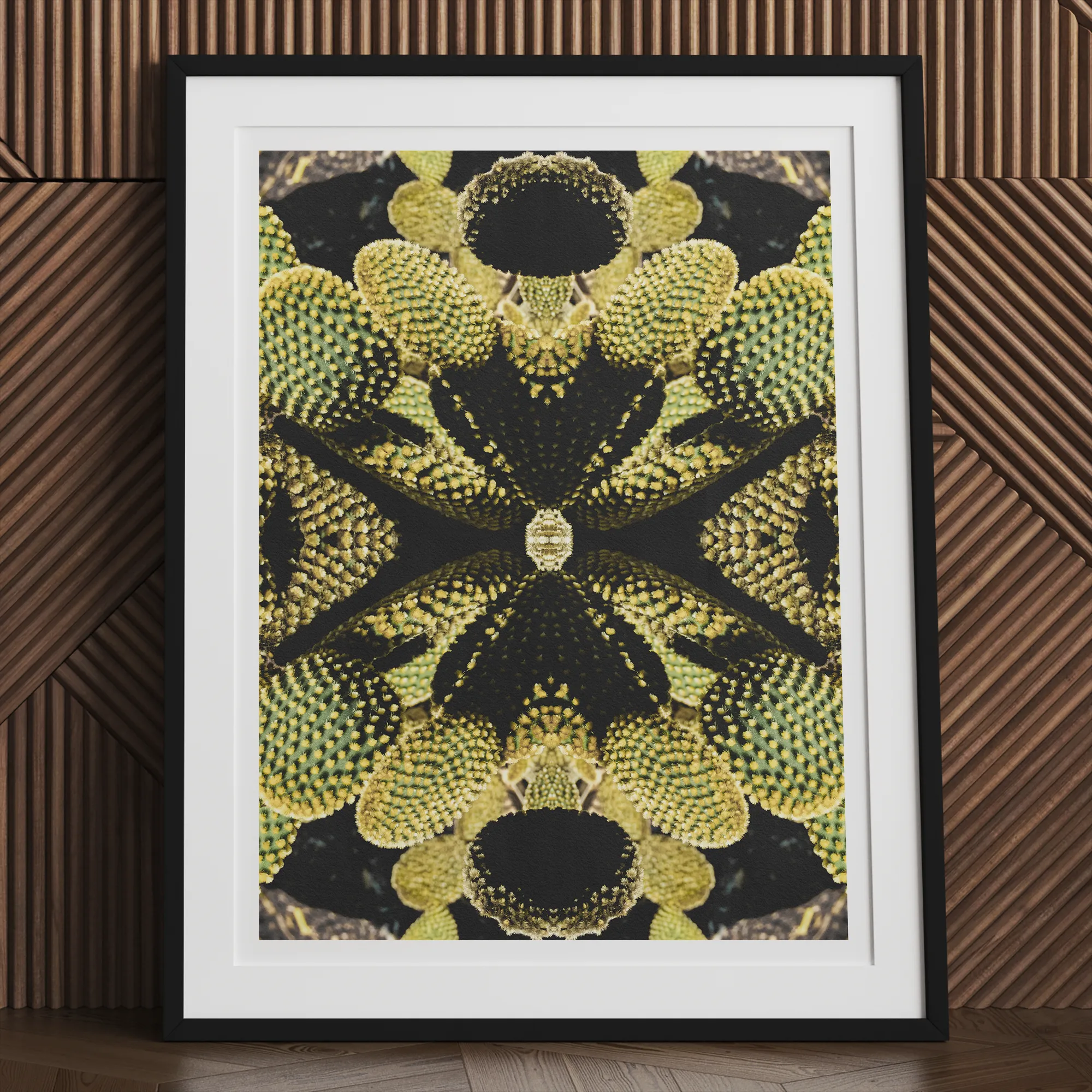 Life On Mars - Trippy Botanical Succulent Art