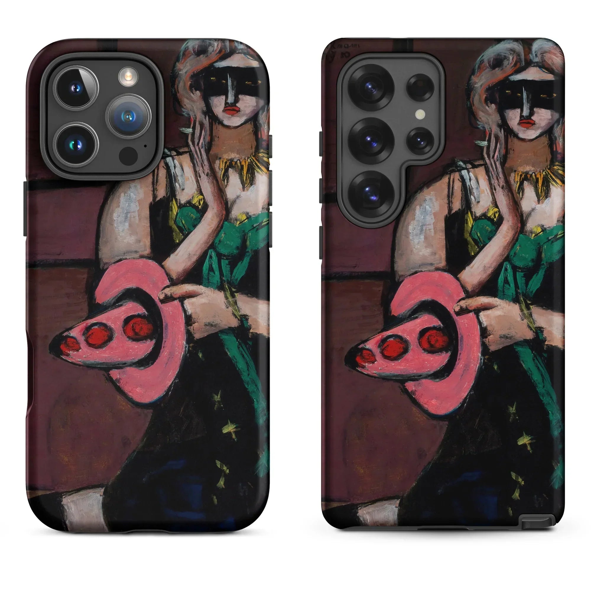 Painted phone case.